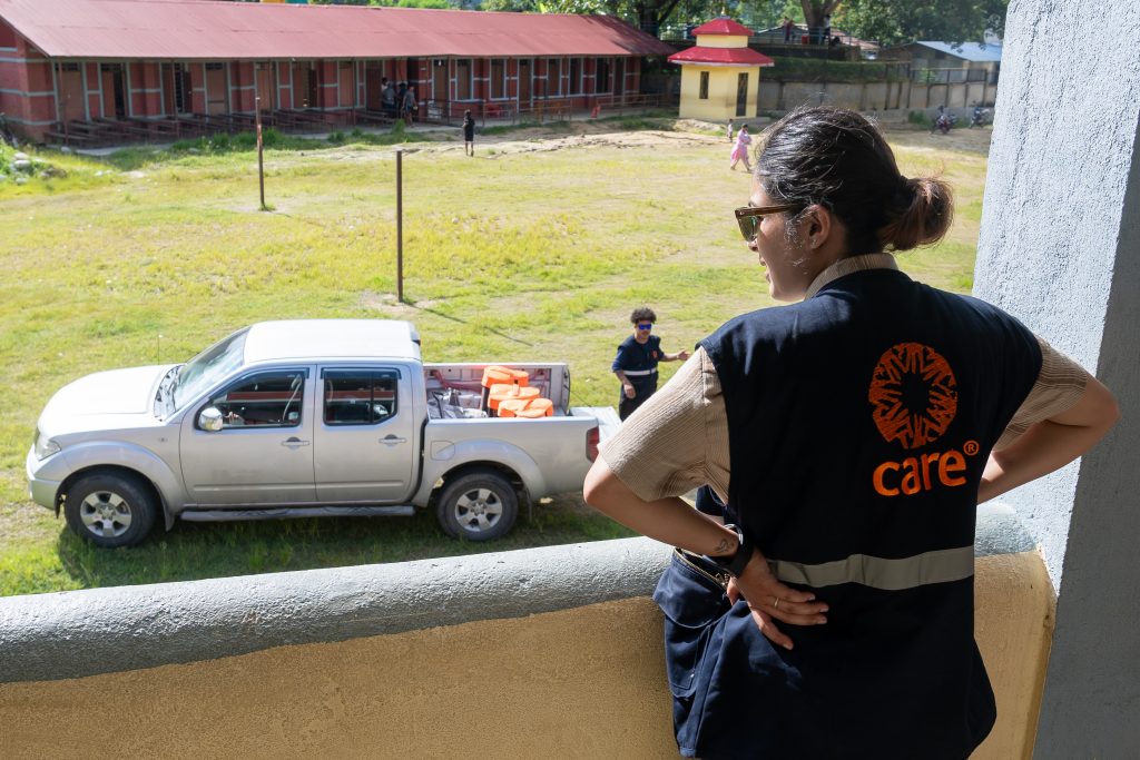 Disaster Risk Reduction Project When Disaster Pauses Childhood – Care Nepal